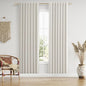 Guken 100% Blackout Boho Curtains 80 Inch Long 2 Panels Set for Living Room Bedroom Back Tab Room Darkening Winter Thermal Insulated Black Out Drapes Window Curtain, 52x80