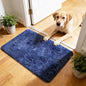 2x3 Fluffy Area Rugs for Bedroom Living Room,Small Soft Shag Fuzzy Rug Non-Shedding Indoor Plush Carpet for Kids Bedroom Nursery Dorm Home Decor,Blue