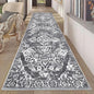 HEBE Hallway Runner Rug 2'8''x8' Washable Vintage Distressed Area Rugs Non Slip Laundry Rug Runner Boho Floor Carpet Runners for Hallways Entryway Laundry Room Kitchen Bathroom