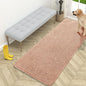 OLANLY Dog Door Mat for Muddy Paws 59x24, Absorbs Moisture and Dirt, Absorbent Non-Slip Washable Doormat, Quick Dry Chenille Mud Mat for Dogs, Entry Indoor Entryway Carpet for Inside Floor, Peach