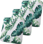 Smiry Printed Couch Cushion Covers, Stretch Soft Couch Covers for Sofa, Washable Non-Slip Sofa Slipcover Furniture Protector for Indoor and Outdoor (3 Pack, Green)
