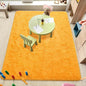 Amearea Premium Soft Fluffy Rug Modern Shag Carpet, 5.3x7.5 Feet, Fuzzy Plush Rugs for Living Room Bedroom Kids Room Home Decor, Nursery Non Slip Indoor Shaggy Carpets, Orange