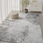 3 x 5 Rug Small Non Slip Area Rug Ultra Soft Machine Washable Low Pile Modern Abstract Dahlia Indoor Carpet Rugs for Bedroom Living Room Entryway Kitchen Bedside, Grey