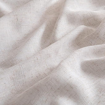 MIULEE Natural White Linen Curtains 84 Inch Length 2 Panels for Bedroom Living Room Back Tab Soft Thick Linen Textured Window Drapes Semi Sheer Light Filtering Privacy Farmhouse Curtains 42 Inch Wide