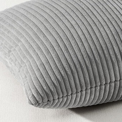 Topfinel Decorative Grey Throw Pillow Covers Cushion Cases, Set of 4 Soft Velvet Modern Double-Sided Designs, Mix and Match for Home Decor, Pillow Inserts Not Included (16x16 inch)