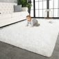 TWINNIS Super Soft Shaggy Rugs Fluffy Carpets 5x8 Feet, Indoor Modern Plush Area Rugs for Living Room Bedroom Kids Room Nursery Home Decor, Upgrade Anti-Skid Rectangular Fuzzy Rug, Cream White