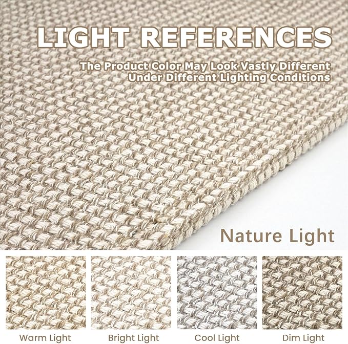 KOZYFLY Runners for Hallways 3x8 ft Washable Kitchen Runner Non Slip Rubber Backed Hall Runners Cotton Entryway Runner Rugs Floor Carpet for Indoor Backdoor Bedroom Kitchen, Ivory/Khaki