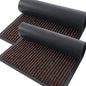 OLANLY Front Door Mat Indoor Outdoor Entrance, 2-Pack 47 x 23 Inch, Waterproof Heavy Duty Doormat, Fade Resistant, Low Profile, Easy Clean Patio Porch Welcome Floor Mats for Entry, Tan