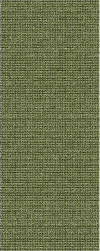 KOZYFLY Runners for Hallways 2x5 ft Washable Kitchen Runner Non Slip Rubber Backed Hall Runners Cotton Entryway Runner Rugs Floor Carpet for Indoor Backdoor Bedroom Kitchen, Bright Green/Earthy Green