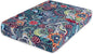 hyha Printed Couch Cushion Covers, Floral Sofa Covers Washable for 2 Cushion Couch, Stretch Pattern Outdoor Cushion Covers for Patio Furniture with Elastic Bottom(Medium, Paisley)