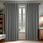 Deconovo Blackout Curtains, Thermal Insulated, W70 x L84 2 Panels, Back Tab, Machine Washable, Room-Darkening Drapes for Bedroom/Living Room Light Grey