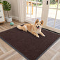 OLANLY Front Door Mat Indoor Outdoor Entrance, Waterproof Heavy Duty Doormat, Fade Resistant, Low Profile, Easy Clean Patio Porch Welcome Floor Mats for Entry, 40x32, Brown