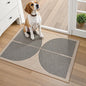 Lahome Enfys Rainbow Easy Jute Rug, 20"x32" Front Door Welcome Mat Non Slip Entry Way Rugs Indoor, Farmhouse Nature Washable Non Shedding Low Pile Floor Carpet for Porch