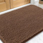 OLANLY Dog Door Mat for Muddy Paws 30x20, Absorbs Moisture and Dirt, Absorbent Non-Slip Washable Doormat, Quick Dry Chenille Mud Mat for Dogs, Entry Indoor Entryway Carpet for Inside Floor, Mocha