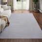YDKGL Boho Washable Area Rugs 5x7 ft, Non Slip Area Rug for Living Room, Braided Office Rugs Bedroom Rug Woven Washable Indoor Floor Carpets for Office Dining Bedroom Living Room, Easy to Clean, Gray