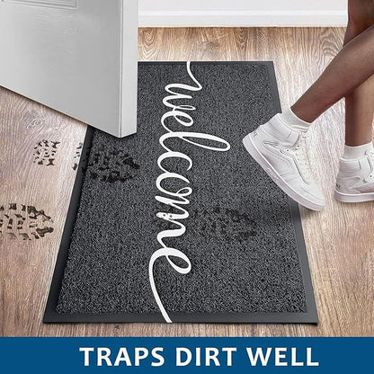EARTHALL Funny Welcome Mats Outside/Inside 59"x35", Front Door Mat Outdoor Entrance, Indoor Outdoor Mats for Home Entrance, Funny Doormat Outside/Inside Entry, Front Porch Decor for Farmhouse