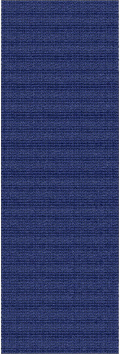 KOZYFLY Runners for Hallways 2x6 ft Washable Kitchen Runner Non Slip Rubber Backed Hall Runners Cotton Entryway Runner Rugs Floor Carpet for Indoor Backdoor Bedroom Kitchen, Royal Blue/Navy