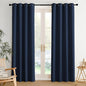 NICETOWN Room Darkening Draperies Curtains Panels, 2 Panels Navy Blue W52 x L84