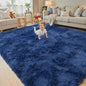 8x10 Area Rugs for Living Room Bedroom, Large Area Rug Shaggy Carpet Soft Plush Furry Bedside Rug, Rugs for Home Decor (Royal Blue, 8 x 10)