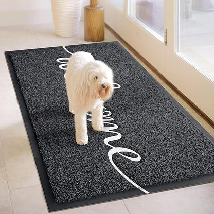 EARTHALL Funny Welcome Mats Outside/Inside 48"x32", Front Door Mat Outdoor Entrance, Indoor Outdoor Mats for Home Entrance, Funny Doormat Outside/Inside Entry, Front Porch Decor for Farmhouse