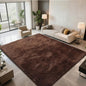 Shag Area Rugs for Bedroom Living Room,6X9 Ultra Soft Fluffy Area Rugs for Dorm, Indoor Carpet Nursery Rugs for Kids Room Home Decor,Brown