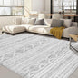 Nakagishi 10x12 Area Rug Living Room: Washable Boho Large Neutral Soft Farmhouse Modern Rugs Stain Resistant Moroccan Non-Slip Indoor Carpet for Bedroom Nursery Kids Office Dining Room- Dark Grey