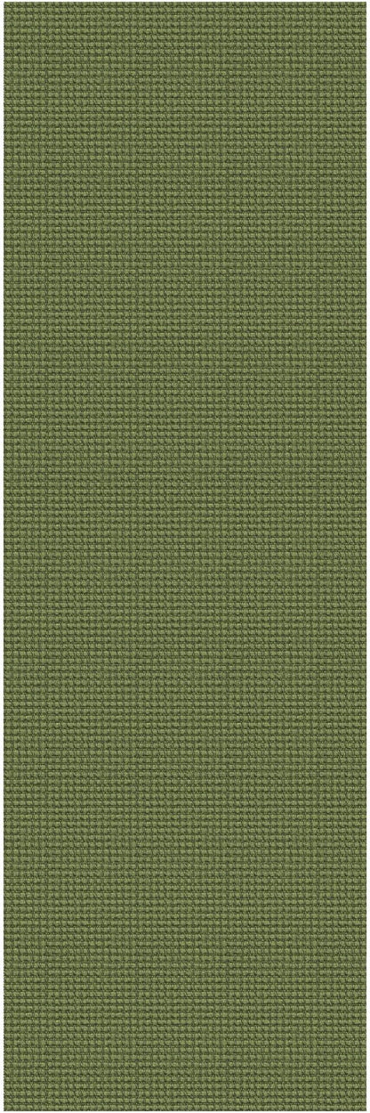 KOZYFLY Runners for Hallways 3x8 ft Washable Kitchen Runner Non Slip Rubber Backed Hall Runners Cotton Entryway Runner Rugs Floor Carpet for Indoor Backdoor Bedroom Kitchen, Bright Green/Earthy Green