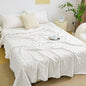 Aganear Blanket King Size - Lightweight Portable Fuzzy Cozy Soft Blankets for Couch, Sofa, Bed, Breathable and Skin-Friendly for All Season Accessories(108"x90", White)