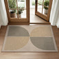 Lahome Enfys Rainbow Easy Jute Rug, 2x3 Entryway Rug Indoor Outdoor Front Door Mat, Farmhouse Neutral Non Slip Non Shedding Washable Kitchen Mats for Floor Foyer
