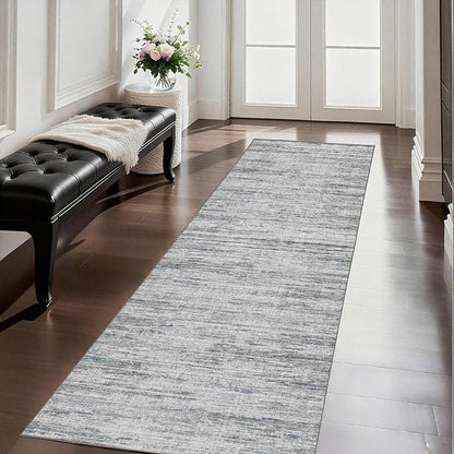Washable Runners for Hallway 2x6 Runner Rug,Ultra-Thin Kitchen Runner Rugs,Non-Slip Backing Entryway Rug Runner,Abstract Carpet for Hallways,Bedroom,Dining,Laundry Room