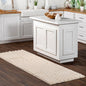 nuLOOM Jeni Beige, 2'6" x 6', Solid Faux Rabbit, Fluffy and Cozy, High Traffic, Stain Resistant, Easy Clean, Durable Washable Runner for Bedroom, Living Room, Dining, Den, Foyer, Entryway