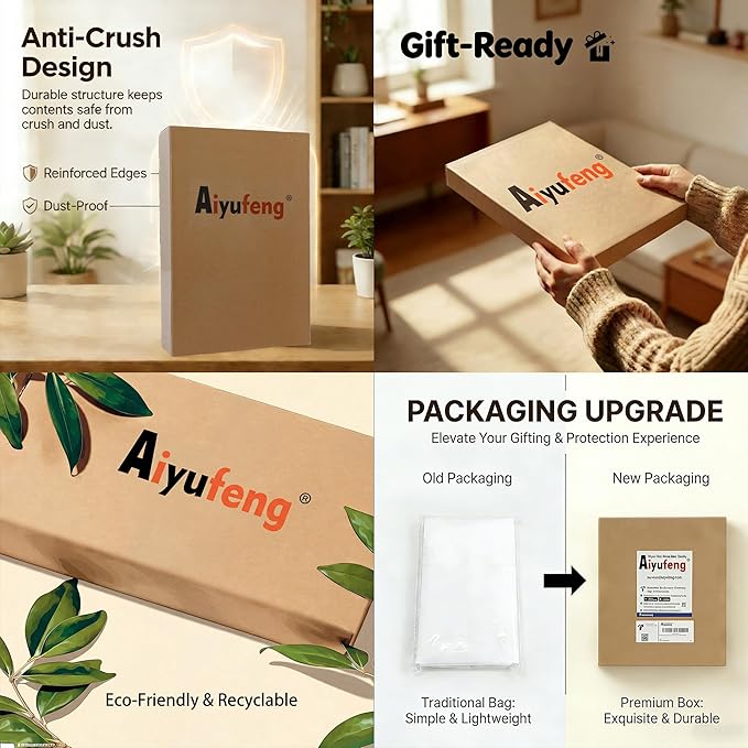 Aiyufeng Chocolate Brown Sheer Curtains 84 Inches Long 2 Panels, Solid Voile Rod Pockets Stylish Breathable Drapes Window Treatment for Kid's Room/Bedroom/Living Room, 40W x 84L, Chocolate Brown