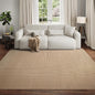 YDKGL Boho Washable Area Rugs 6x9 ft, Non Slip Area Rug for Living Room, Braided Office Rugs Bedroom Rug Woven Washable Indoor Floor Carpets for Office Dining Bedroom Living Room, Easy to Clean, Brown