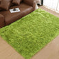 Goolela Lime Green Area Rug 6x9 Fuzzy Fluffy Furry Shag Rug for Bedroom Faux Sheepskin Fur Soft Rectangle