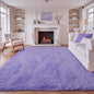 8x10 Area Rugs for Living Room: Fluffy Shag Soft Washable Rug Large Fuzzy Plush Indoor Carpet for Bedroom Nursery Playroom Kids Girls Boys Room (Purple, 8'x10')