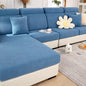 Sofa Covers Couch Covers for Sofa Pet Friendly Couch Cushion Covers Universal Sofa Covers Washable Stretch Slipcovers for Sectional Sofa (Texture Blue,Back Cover M)