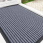 OLANLY Front Door Mat Indoor Outdoor Entrance, Waterproof Heavy Duty Doormat, Fade Resistant, Low Profile, Easy Clean Patio Porch Welcome Floor Mats for Entry, 35x23, Ash Grey