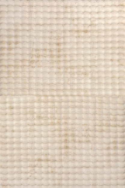 nuLOOM 7'6' x 9'6' Cozy Plush Area Rug, Machine Washable, Non-Slip, Soft Fluffy Shag Carpet for Living Room Bedroom Kids Room Nursery Home Decor, Jeni Beige