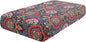 hyha Printed Couch Cushion Covers, Floral Cushion Covers, Magic Sofa Covers Washable, Stretch Couch Covers for 2 Cushion, Pattern Sofa Slipcovers(Medium, Mandala Floral)
