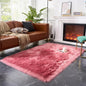 EasyJoy Ultra Soft Fluffy Shaggy Area Rug Faux Fur Rug Chair Cover Seat Pad Fuzzy Area Rug for Bedroom Floor Sofa Living Room (4 x 6 ft Rectangle, BlushPink)
