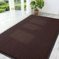OLANLY Front Door Mat Indoor Outdoor Entrance, Waterproof Heavy Duty Doormat, Fade Resistant, Low Profile, Easy Clean Patio Porch Welcome Floor Mats for Entry, 59x35, Brown