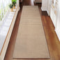 YDKGL 2x8 ft Hallway Runner Rug Extra Long Boho Woven Kitchen Runner Rugs Mat Non Slip Washable, Soft Entryway Laundry Hall Floor Runner Carpet for Indoor Backdoor Bedroom Hallway Living Room, Brown
