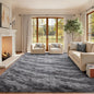 8x10 Ft Extra Large Shag Rugs for Living Room, Ultra Soft Fluffy Furry Area Rugs for Bedroom Indoor Floor, Aesthetic Carpet for Kids Home Decor (Grey)