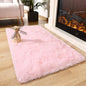 Chicrug Soft Runner Rug for Bedroom Living Room Plush Fluffy Rugs 2x4 Feet, Shag Furry Runner Rug Carpet Non Shedding for Nursery Children Kids Girls Room Home Decorative, Pink