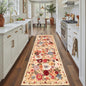 Rug for Hallways Kitchen Rug 2x8, Non Slip Washable Rugs with Rubber Backing Soft Floral Carpet Runner for Hallways, Kitchen, Laundry, Bedroom, Bathroom (2 x 8, Yellow Garden)