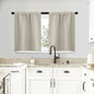NICETOWN Blackout Curtains for Living Curtains, Room Darkening Window Curtain Panels, Easy-Care Solid Thermal Insulated Draperies/Drapes for Daughter Room (Natural, 2 Panels, 29 by 20)