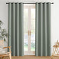 NICETOWN Room Darkening Draperies Curtains Panels, 2 Panels Sage Green W52 x L84