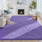 8x10 Area Rugs for Living Room Rug: Soft Fluffy Shag Purple Rugs for Bedroom, Non-Slip Large Fuzzy Plush Rug Indoor Floor Carpet for Nursery Kids Boys Girls Room, Dorms, Playroom, Modern Home Decor