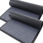 OLANLY Front Door Mat Indoor Outdoor Entrance, 2-Pack 35 x 23 Inch, Waterproof Heavy Duty Doormat, Fade Resistant, Low Profile, Easy Clean Patio Porch Welcome Floor Mats for Entry, Ash Grey