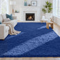8x10 Area Rugs for Living Room Rug: Soft Fluffy Shag Navy Blue Rugs for Bedroom, Non-Slip Large Fuzzy Plush Rug Indoor Floor Carpet for Nursery Kids Boys Girls Room, Dorms, Playroom, Modern Home Decor